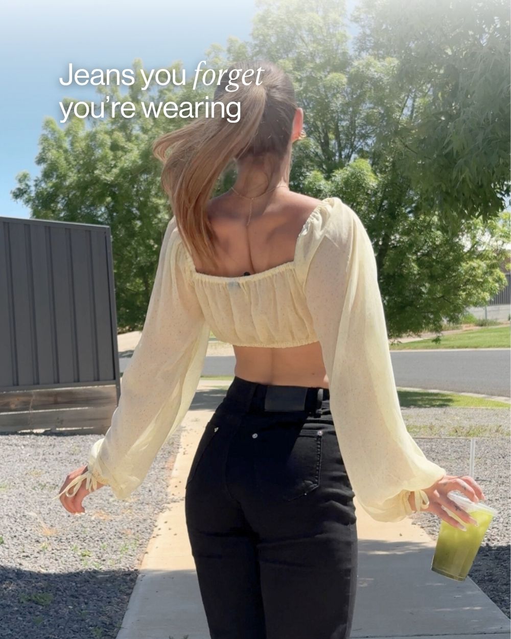 Snatched Straight Fit - Zwart