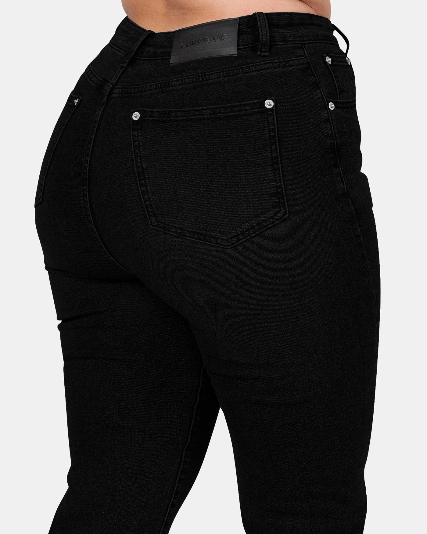 Snatched Straight – High-Waist – Black