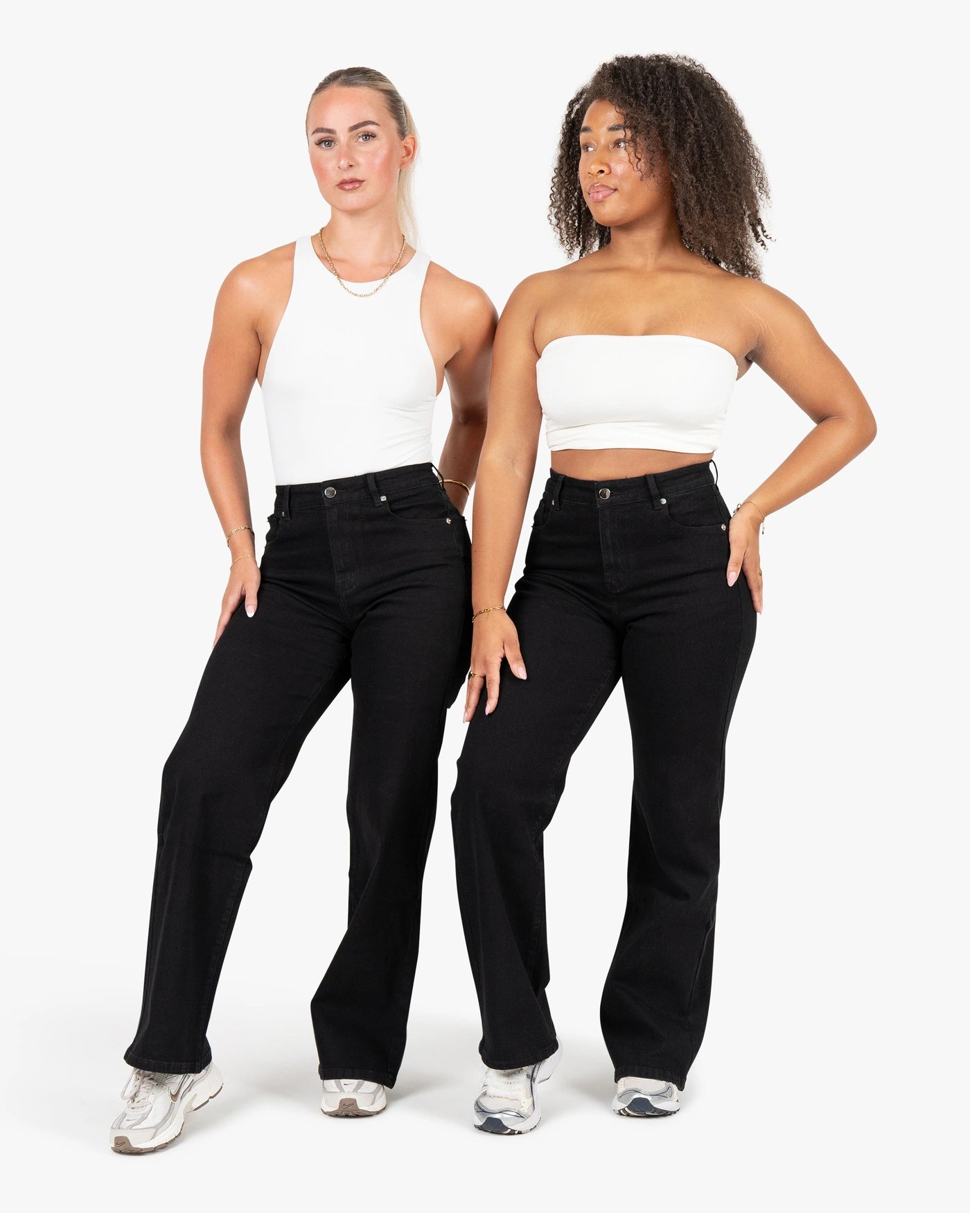 Snatched Straight – High-Waist – Black