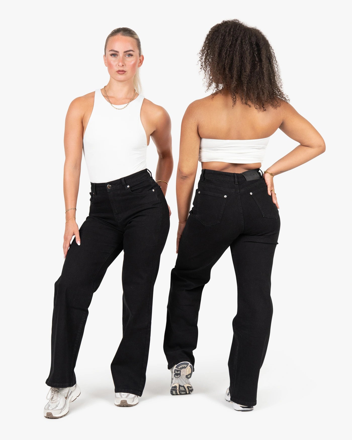Snatched Straight – High-Waist – Black