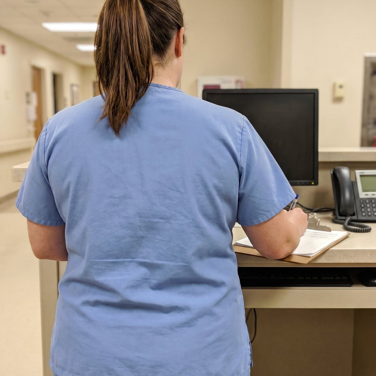 It Doesn't Show Under Your Scrub Top