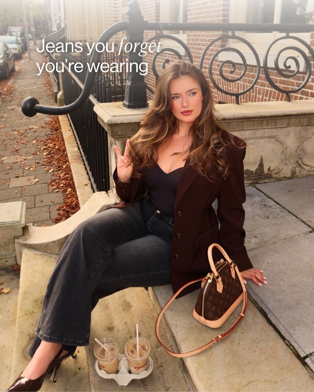 Curve-Hugging Relax – High-Waist – Black