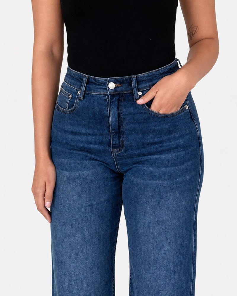 Tall - Jambe large – Indigo