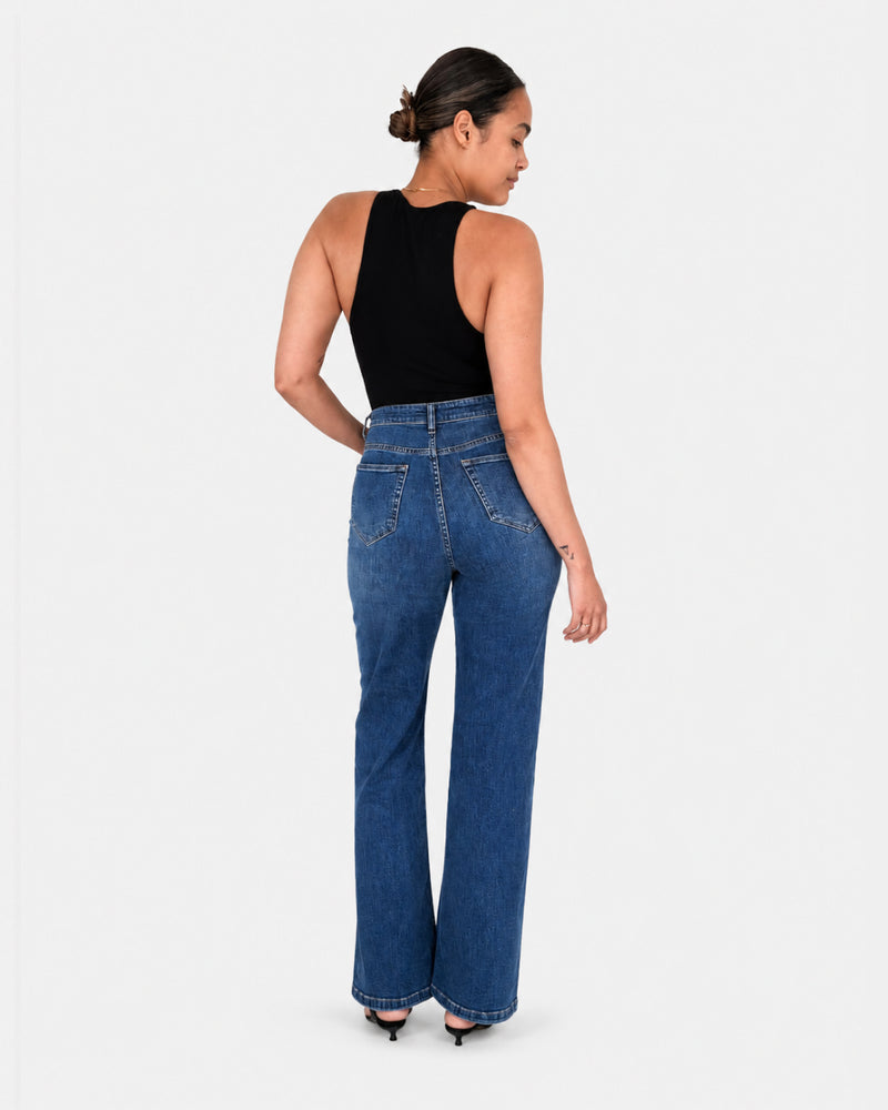 Tall - Jambe large – Indigo