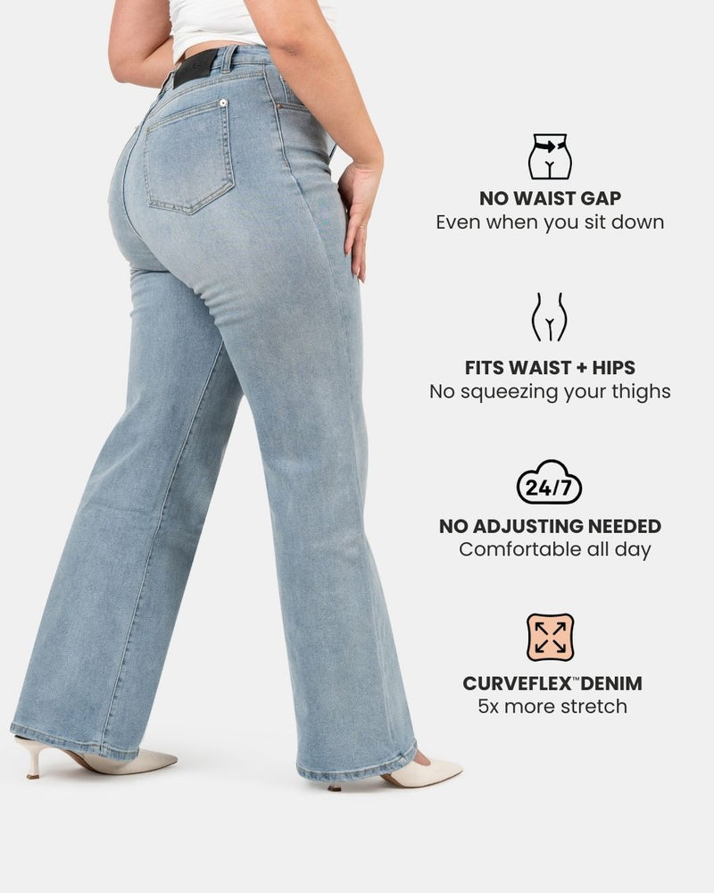 Relax – High-Waist – Sky Blue