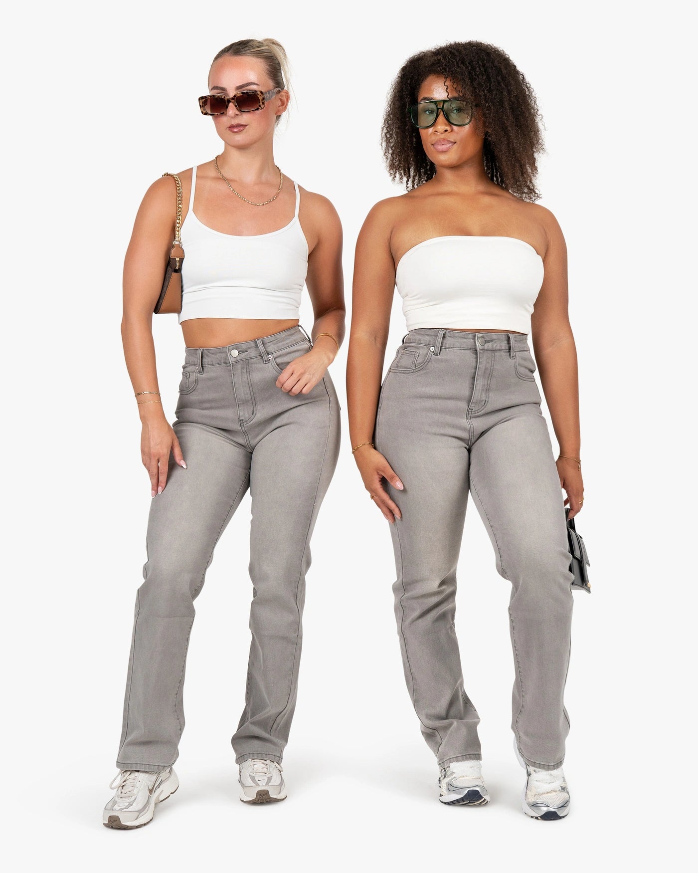 Snatched Straight Fit - Grijs