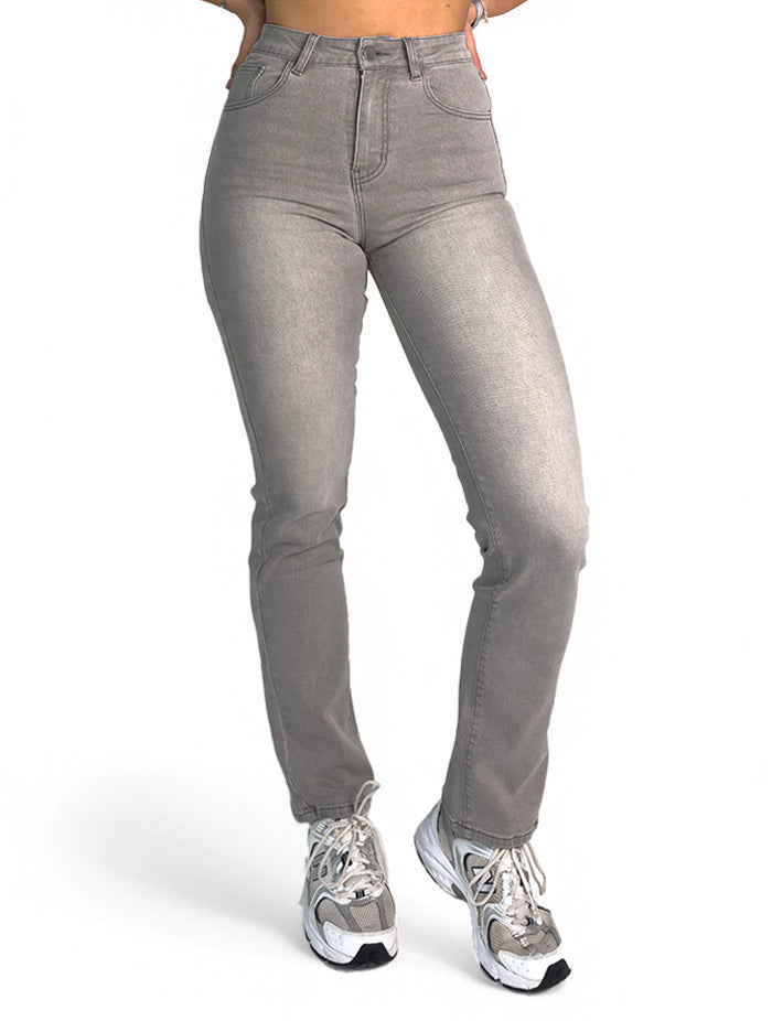 Snatched Straight Fit - Grey